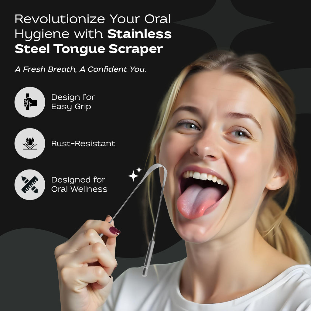 Stainless Steel Tongue Cleaner