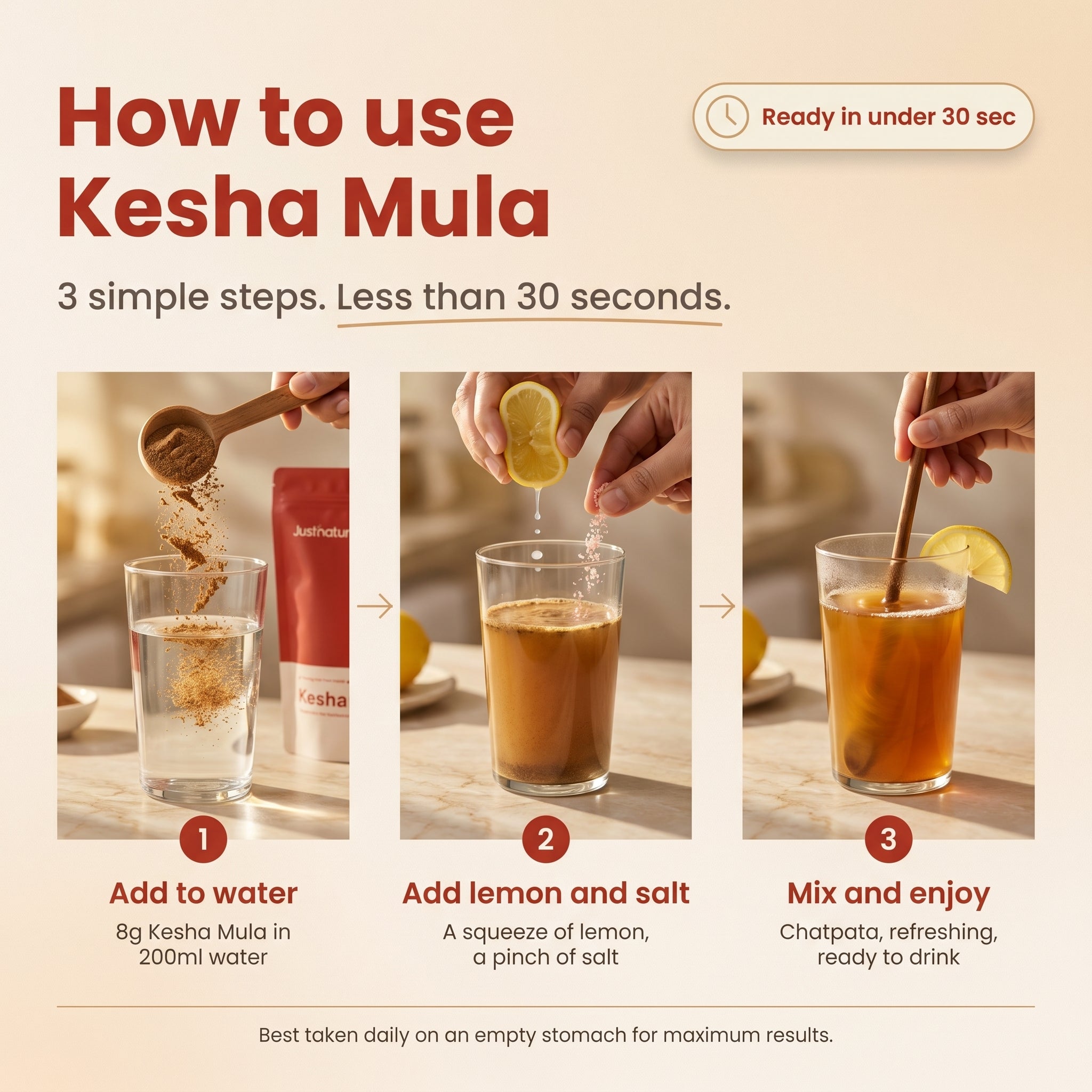 Kesha Mula - DeepRoot Nutrition Blend | 100% Clean & Natural